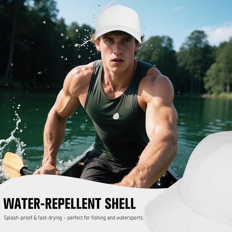 AOPREL Baseball Cap Breathable Mesh Golf Hat Quick Dry Adjustable Baseball Hats for Men and Women Sport Running Workout - Image 4